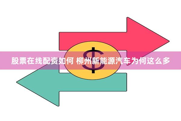 股票在线配资如何 柳州新能源汽车为何这么多